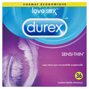 DUREX SENSI THIN COND LUB   36