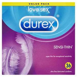 DUREX SENSI THIN COND LUB   36