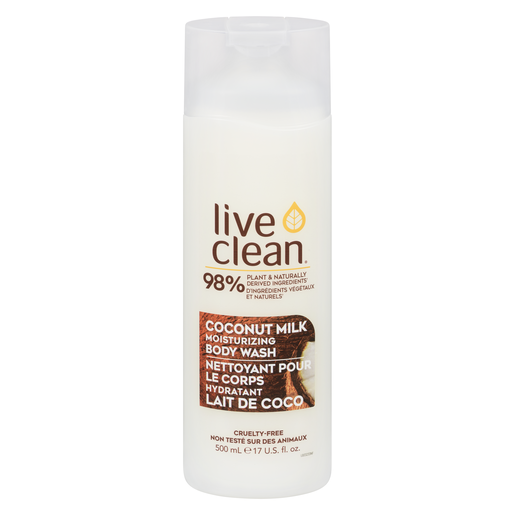 LIVE CLEAN NETT CORPS LAIT COCO 500ML