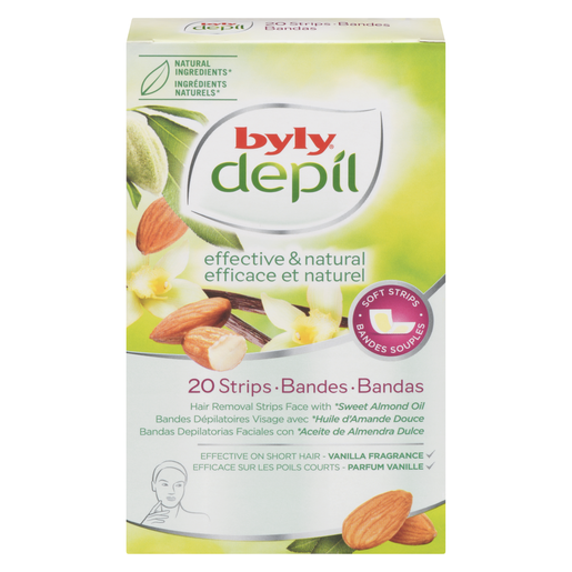 BYLY DEPIL B/VISAGE VANILLE 20