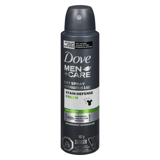 DOVE MEN ANTI VAPO STAIN DEFENSE 107G