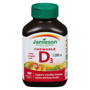 JAMI VIT D3 1000UI FRUIT CO100