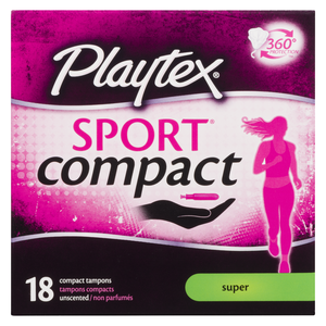 PLAYTEX TAMP SPORT COMP SUP 18