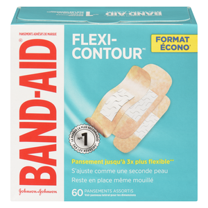 BAND-AID PANS FLEX/CONTOUR ASST 60