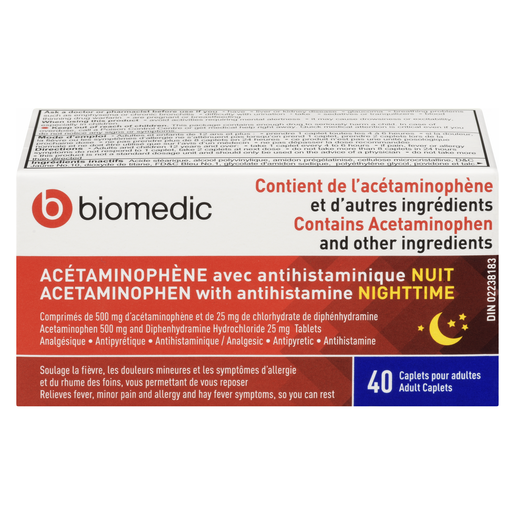 BIOMEDIC ACET NUIT X/F CA 40