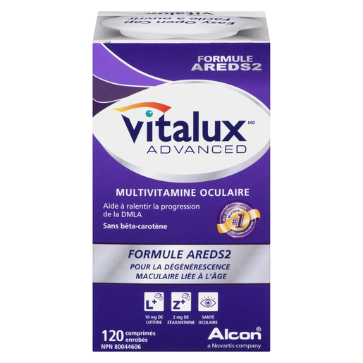 VITALUX MLT/VIT OCULAIRE FORM ARED2 120