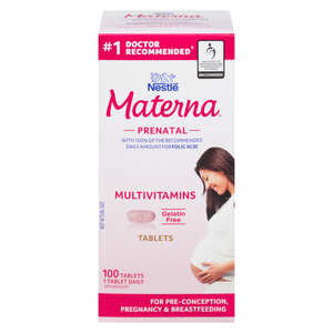 MATERNA + VIT D  COMP 100