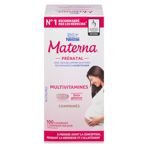 MATERNA + VIT D  COMP 100