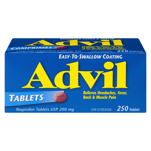 ADVIL IBUP 200MG CO 250