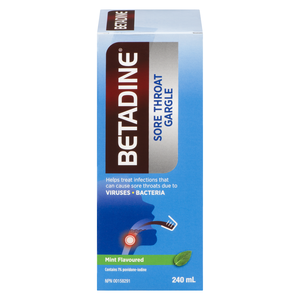 BETADINE GARGARISME GORGE MENTHE 240ML