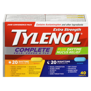 TYLENOL COMP X/F JR/NT CA40