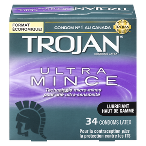 TROJAN COND ULT/MINCE LUB 34