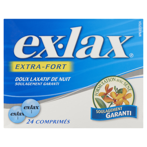EXLAX 25MG X/F COMP 24