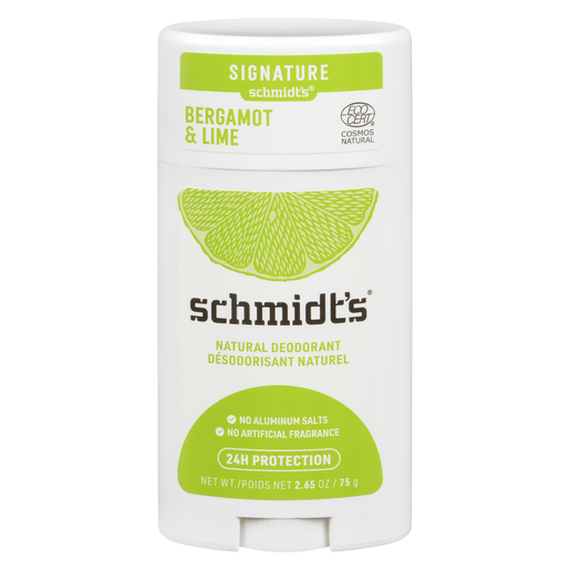 SCHMIDTS DEO BAT BERGAMOT LIME 75G