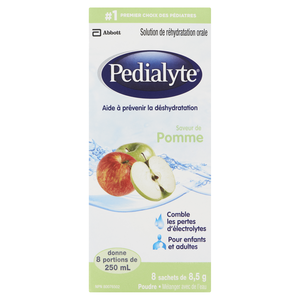 PEDIALYTE PDRE REHYD POMME 8X8.5G