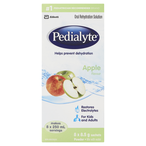 PEDIALYTE PDRE REHYD POMME 8X8.5G