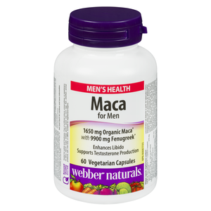 WEBBER MACA 1650MG HOMME CA 60