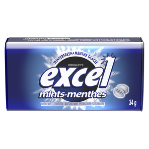 EXCEL MENTHES MENTHE GLACEE 34G