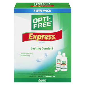 OPTI-FREE XP SOL LENTILLES 2X300ML