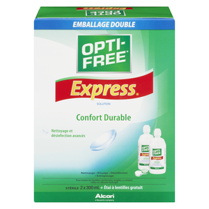 OPTI-FREE XP SOL LENTILLES 2X300ML