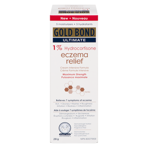 GOLD BOND ULT CR ECZ/HYD1% 28G