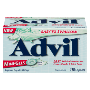 ADVIL IBUP 200MG MINI GELS CAPS 110