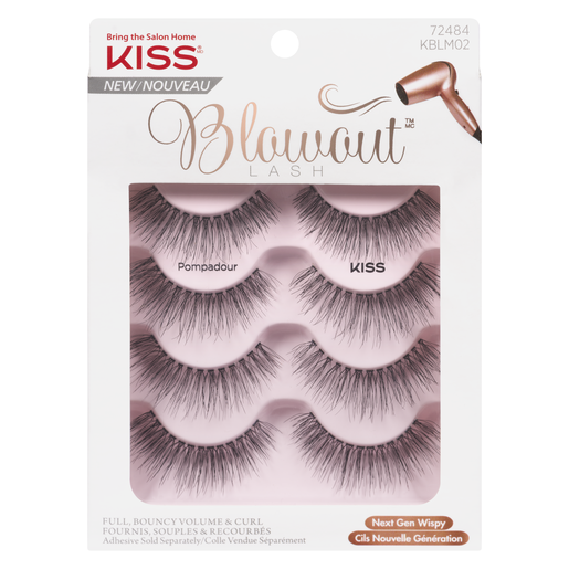 KISS CILS B/OUT LASH M/PK4   1