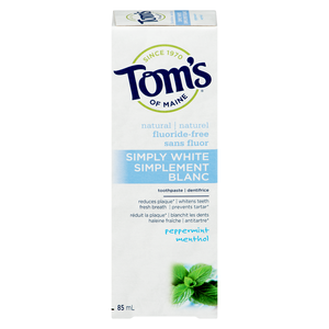 TOM'S DENT S/F SIMP BLANC 85ML