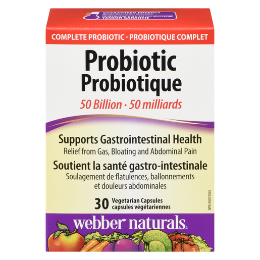 WEBBER PROBIOTIQUE 50 MIL CA30