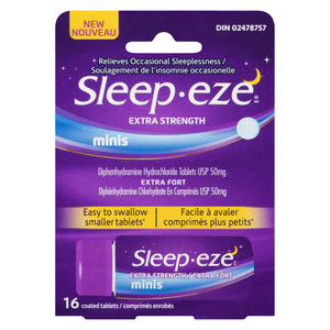 SLEEP-EZE MINIS X/F 50MG CO 16