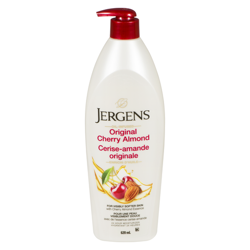 JERGENS LOT HYD AMANDE CERISE 620ML