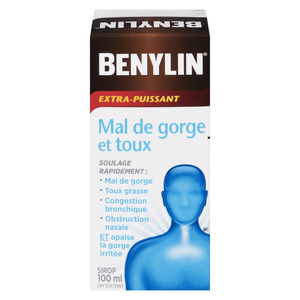 BENYLIN SIROP GORGE TOUX 100ML