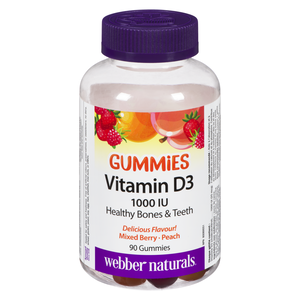 WEBBER VIT D3 1000UI GELIFIE90