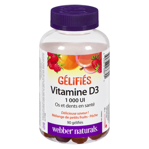 WEBBER VIT D3 1000UI GELIFIE90