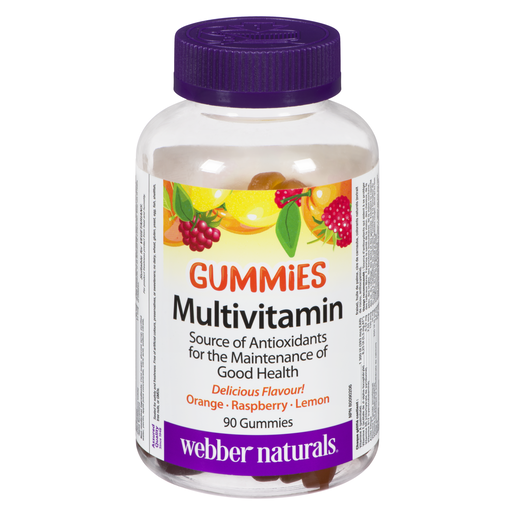 WEBBER MULTI VITAMINES MINERAUX GEL 90