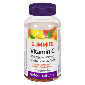 WEBBER VIT C 125MG GELIFIES 120