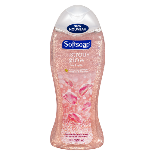 SOFTSOAP G/D EXF ROSE VANILLE 591ML