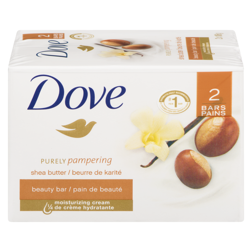 DOVE SAVON PUR/P KARITE 2X106G