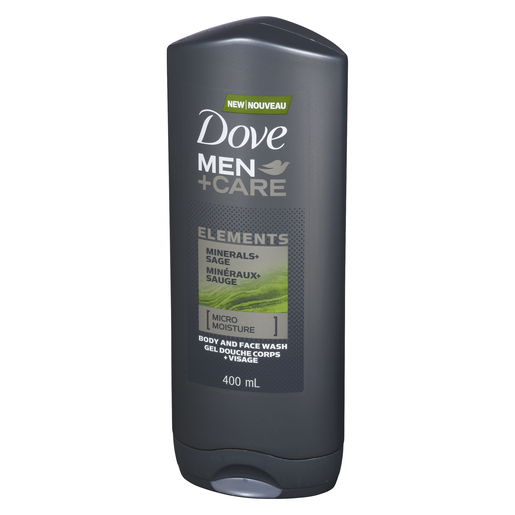 DOVE MEN G/D MINERAL SAUGE  400ML