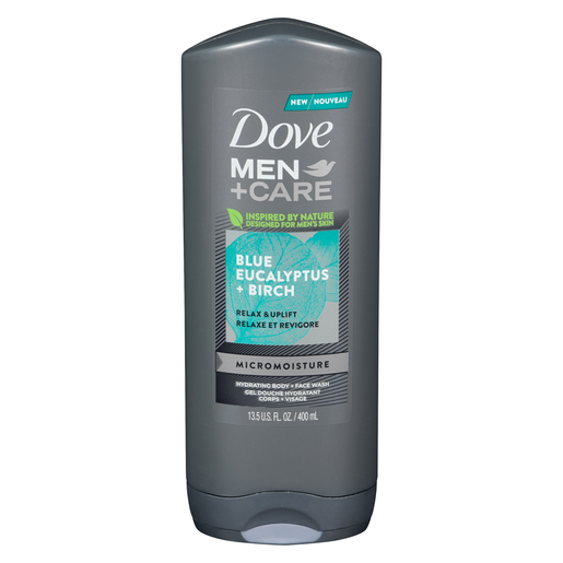 DOVE MEN G/D EUCALYPTUS BOULEAU 400ML