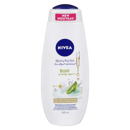 NIVEA S/NETT BASIL & WHITE TEA 500ML