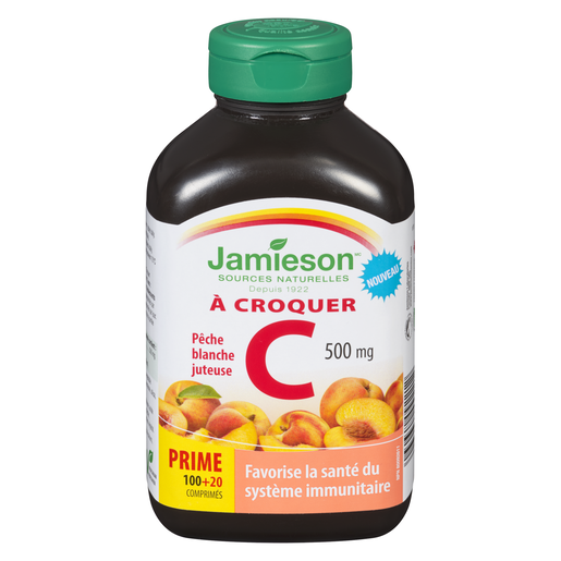 JAMI VIT C PECHE CROQ CA100+20