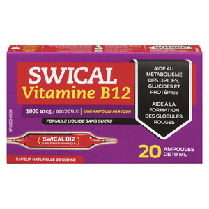 SWICAL VIT B12 AMPOULES     20