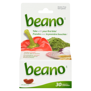 BEANO S/GLUTEN CO 30