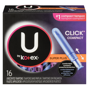 KOTEX U CLICK TAMP SUPER+ 16