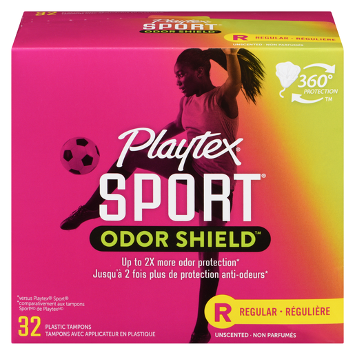 PLAYTEX TAMP SP ODOR/SH REG 32