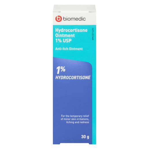 BIOMEDIC ONG HYDROCORT 1%  30G