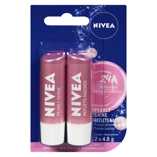 NIVEA BME/L REFLETS NACRES 2X4.8G