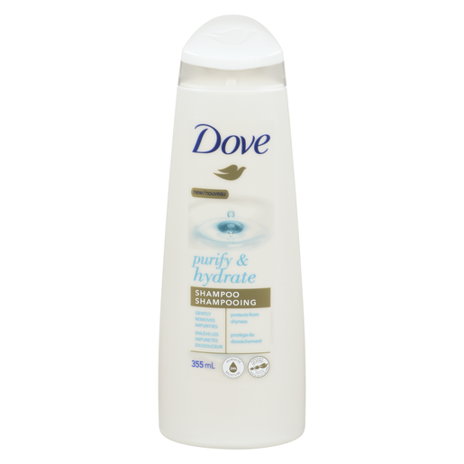 DOVE SHP CP PURIFY HYD   355ML