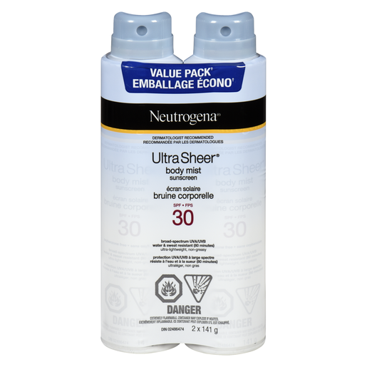 NEUTROGENA E/SOL VAPO FPS30 DUO 2X141G